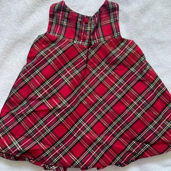 Adorable Christmas Baby Girl Dress - Picture 3 of 3